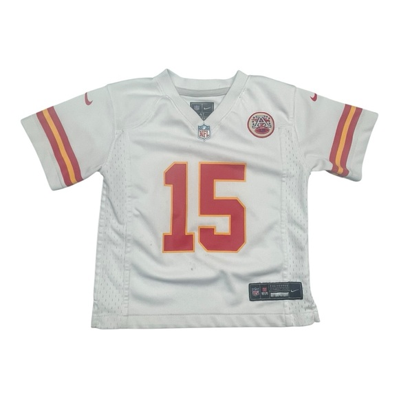 Toddler Nike Patrick Mahomes white red and gold Kansas City Chiefs Jersey 4T - Picture 1 of 8